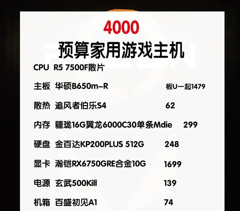 组装电脑玩大型游戏需要什么样的硬件配置？如何选择合适的组装电脑硬件？  第2张