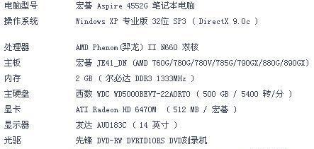 宏碁新一代电脑配置特点是什么？  第1张