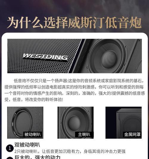 音响连接有源低音炮的步骤是什么？  第3张